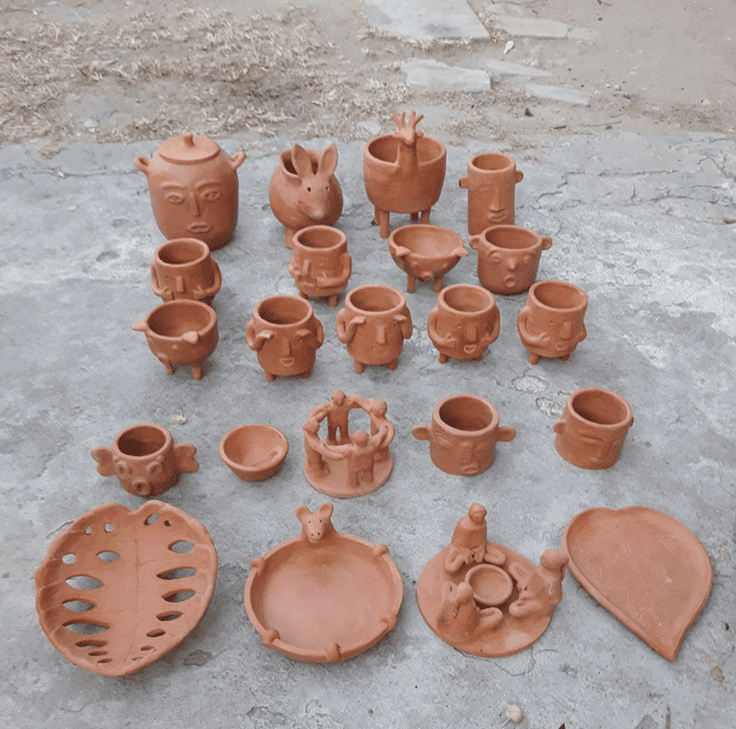 figuras alfareria cuentepec