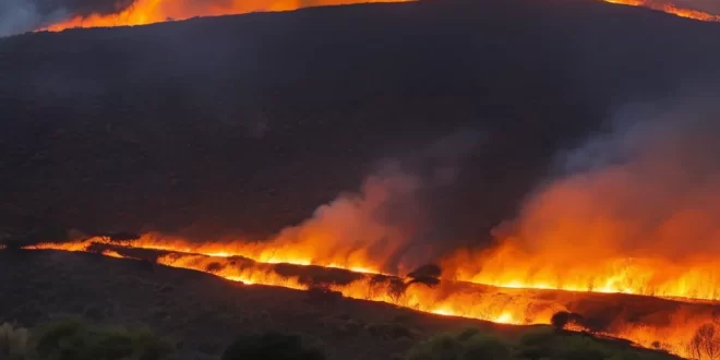 incendios correa del sur